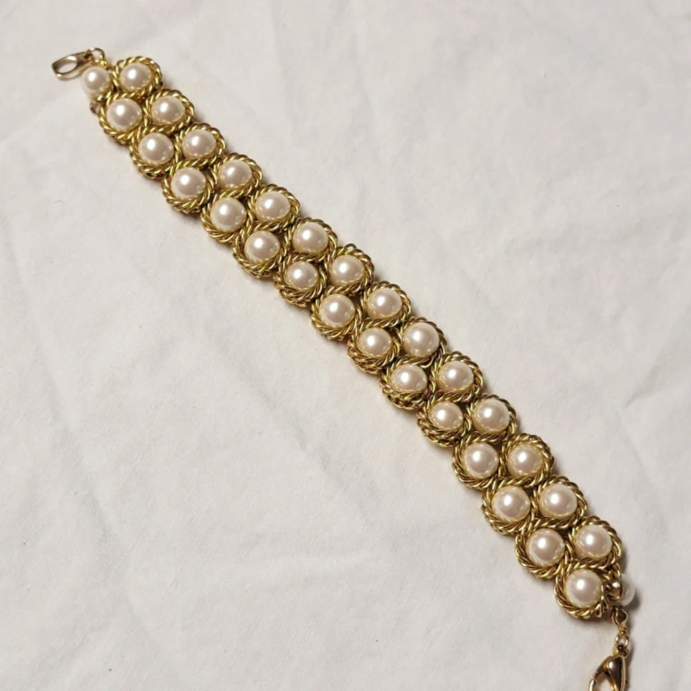 Vintage faux pearl